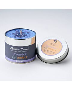 Potters Crouch Candle Tin Lavender and Amber